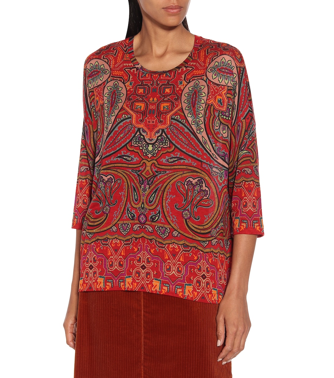Bedrucktes Top aus Jersey | Etro