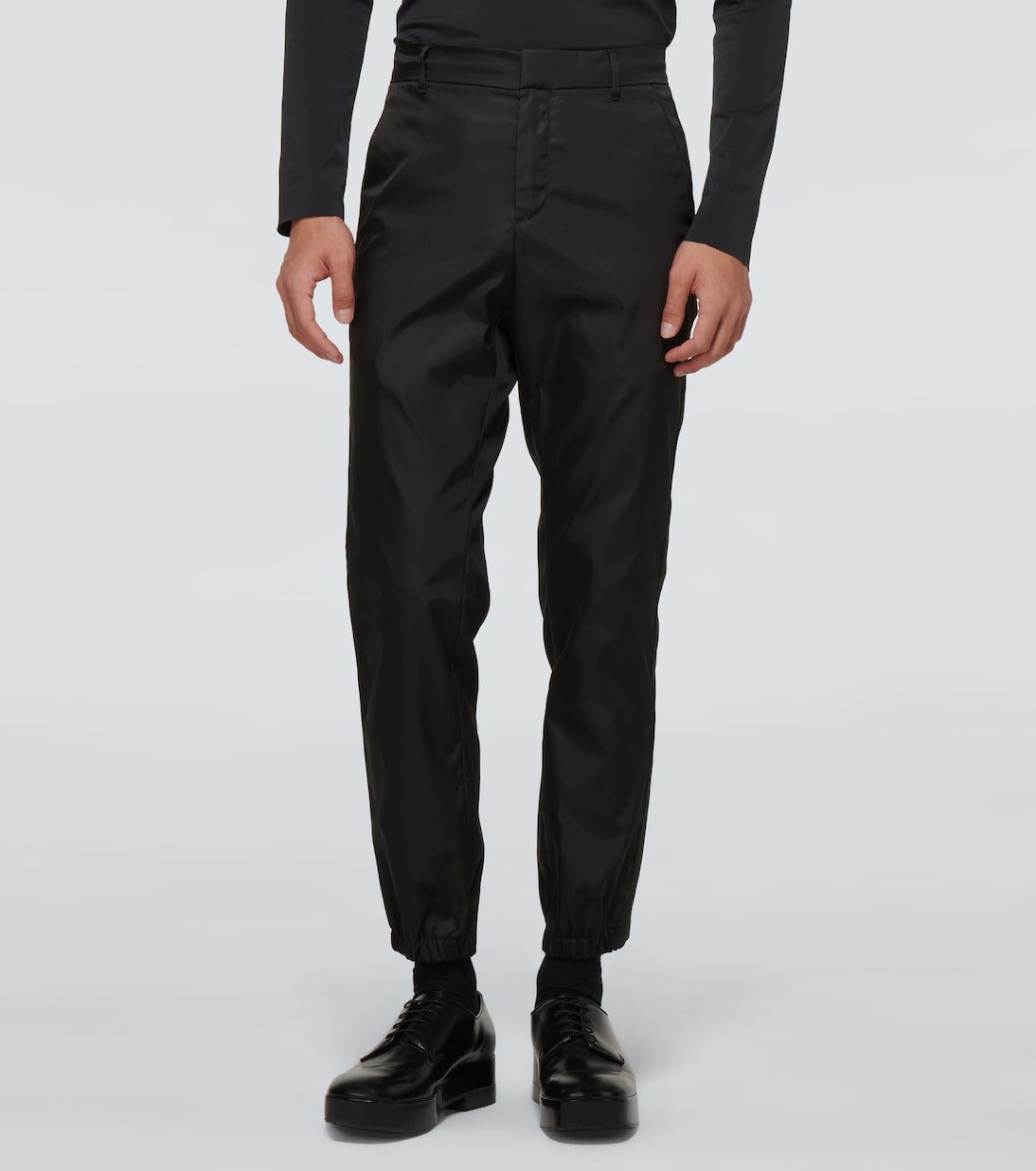 Slim-fit nylon sweatpants | Prada