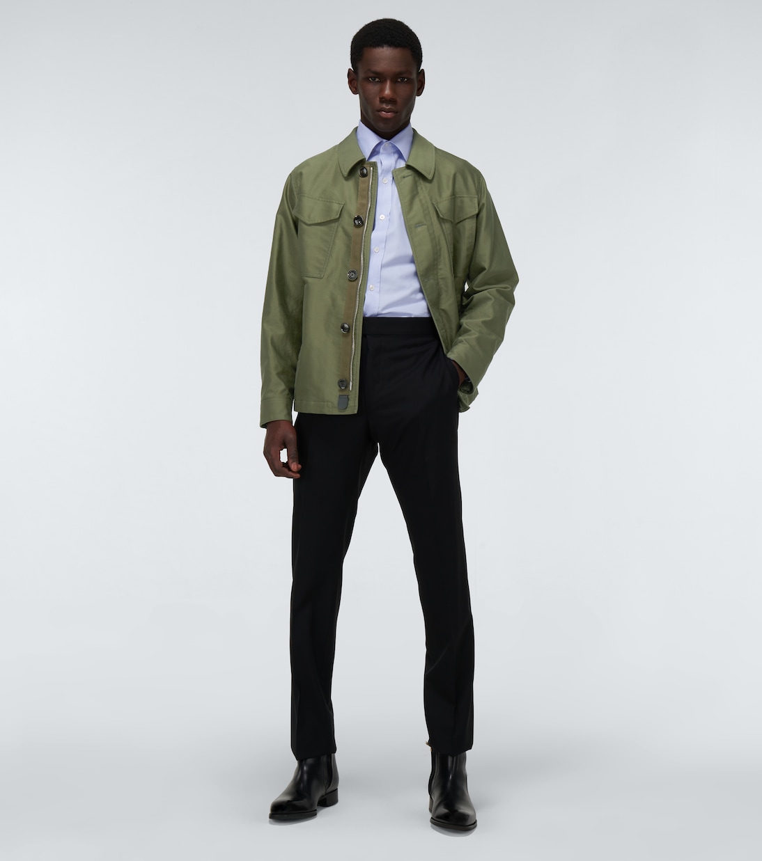 Chaqueta de algodón cepillado | Tom Ford
