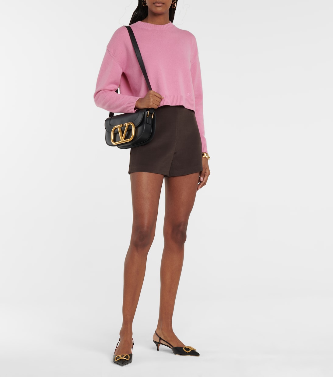 Valentino Shorts aus Crepe Couture | Valentino