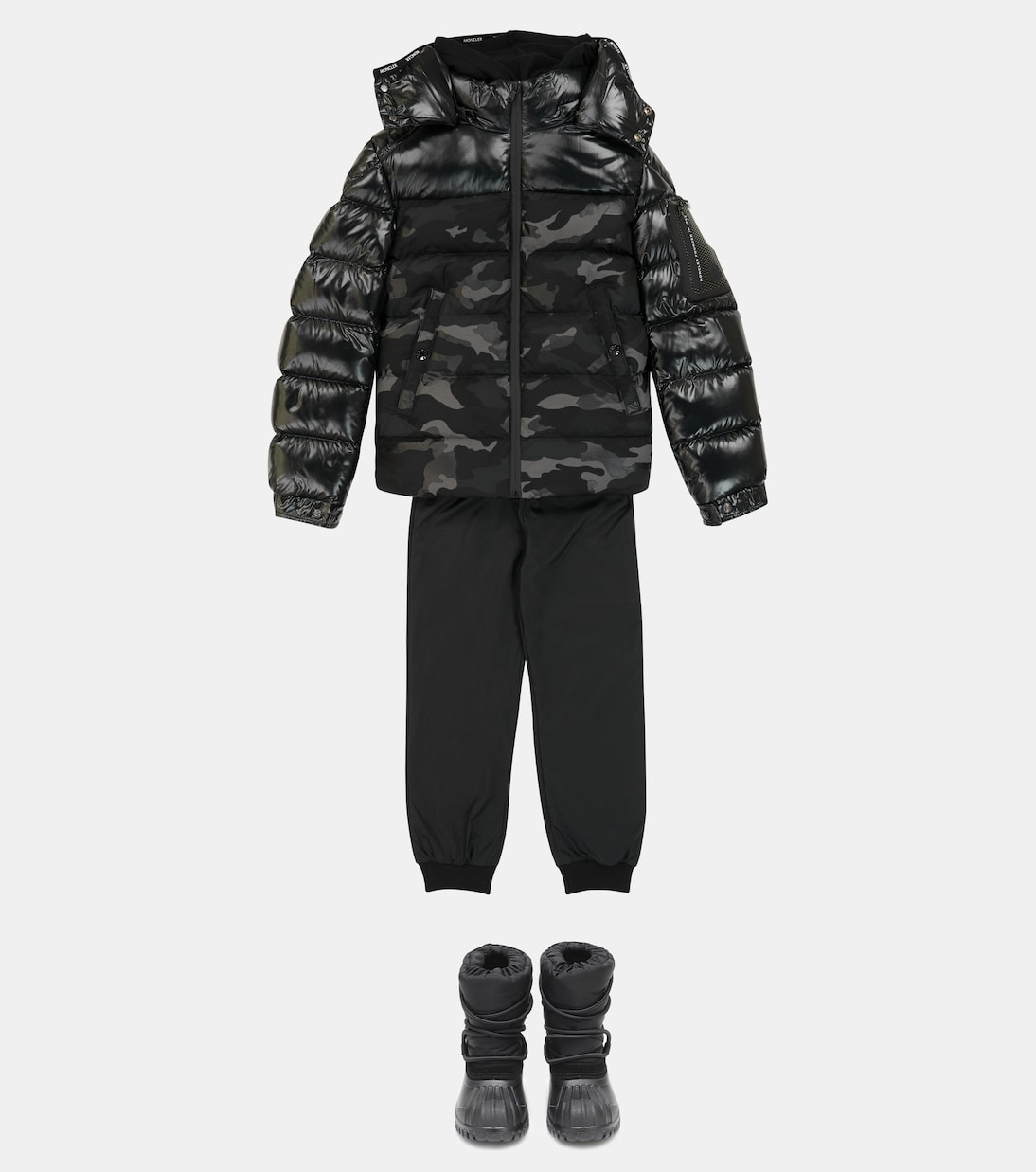 Nimet camouflage down jacket | Moncler Enfant