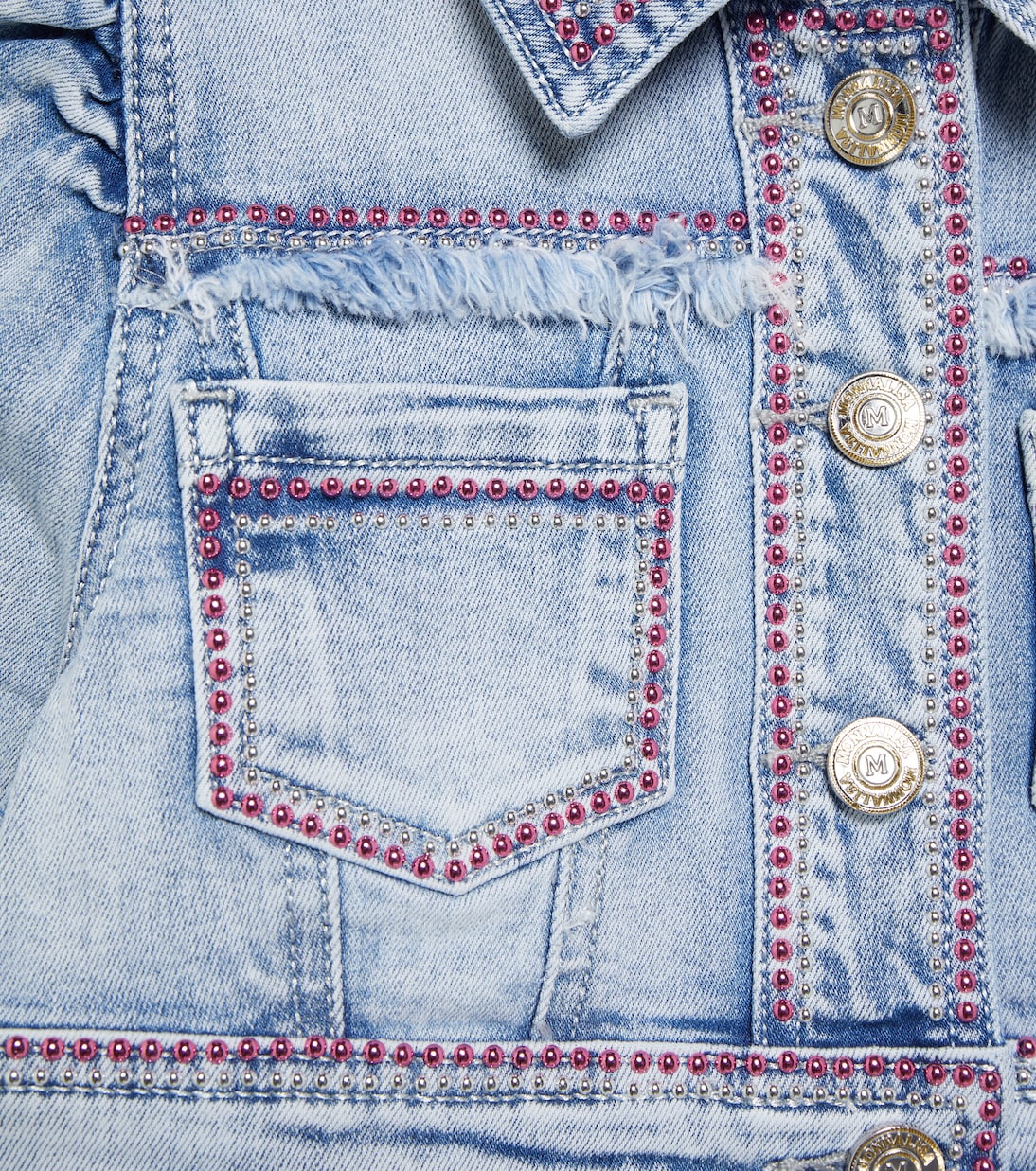 Giacca di jeans cropped | Monnalisa