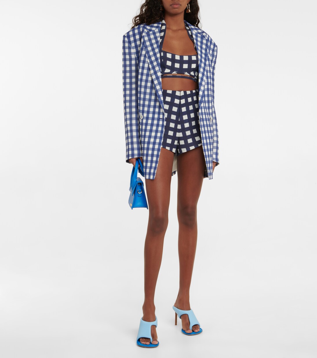 Shorts Limao in misto seta a quadri | Jacquemus