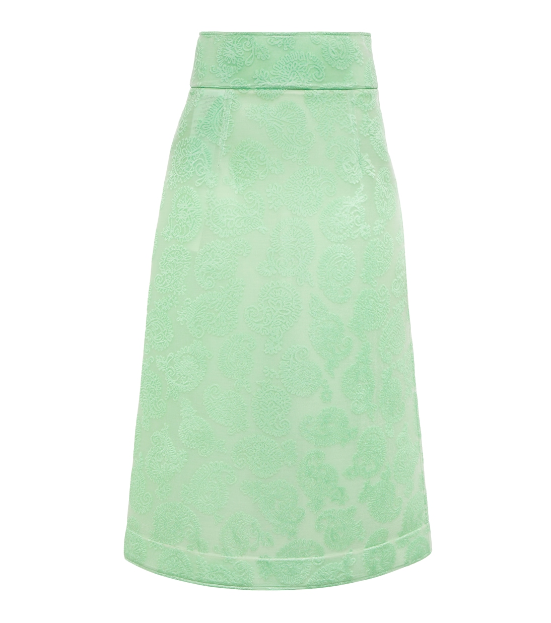 Jacquard chenille midi skirt | Jil Sander