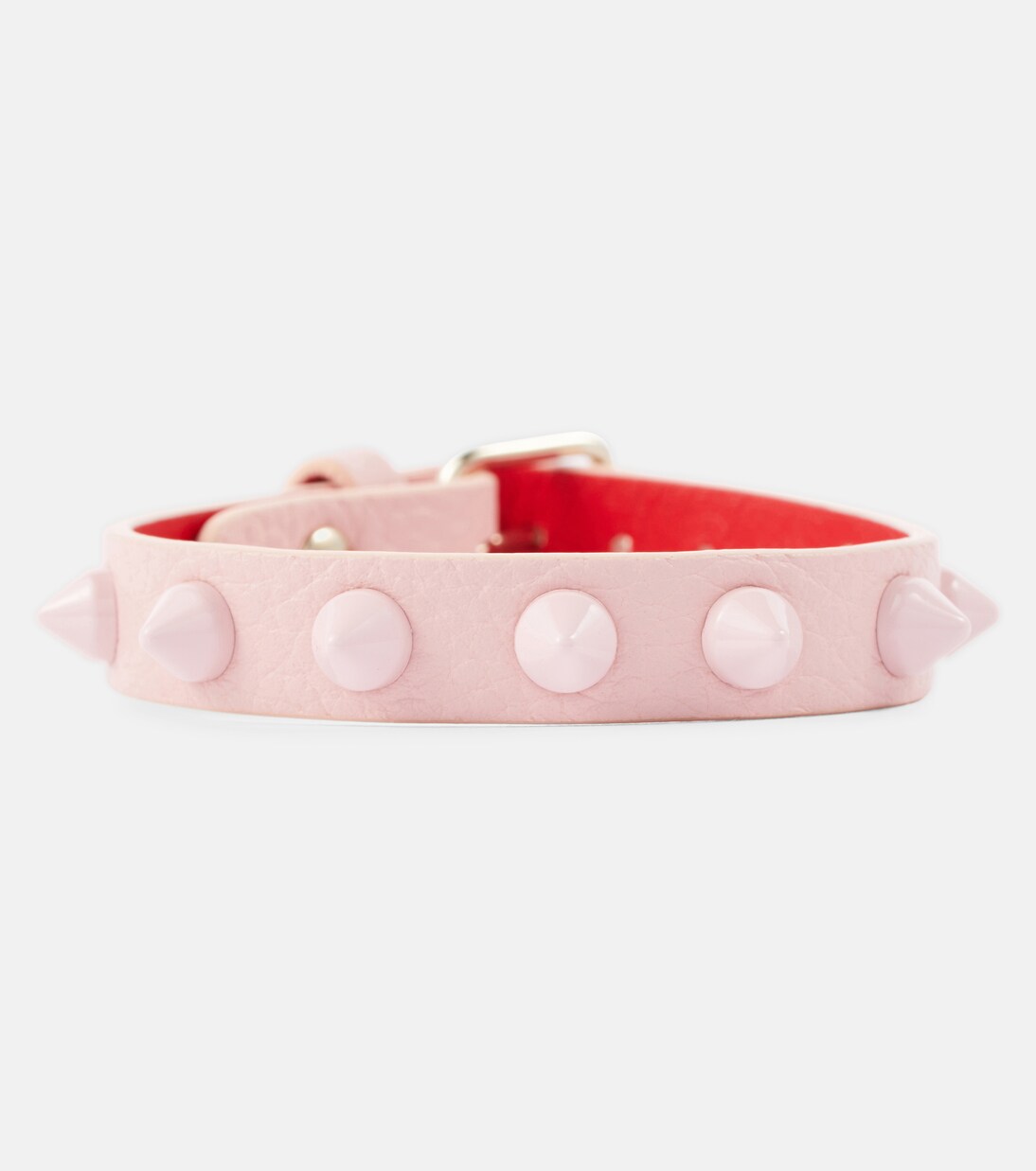 Bracciale Loubilink in pelle con borchie | Christian Louboutin