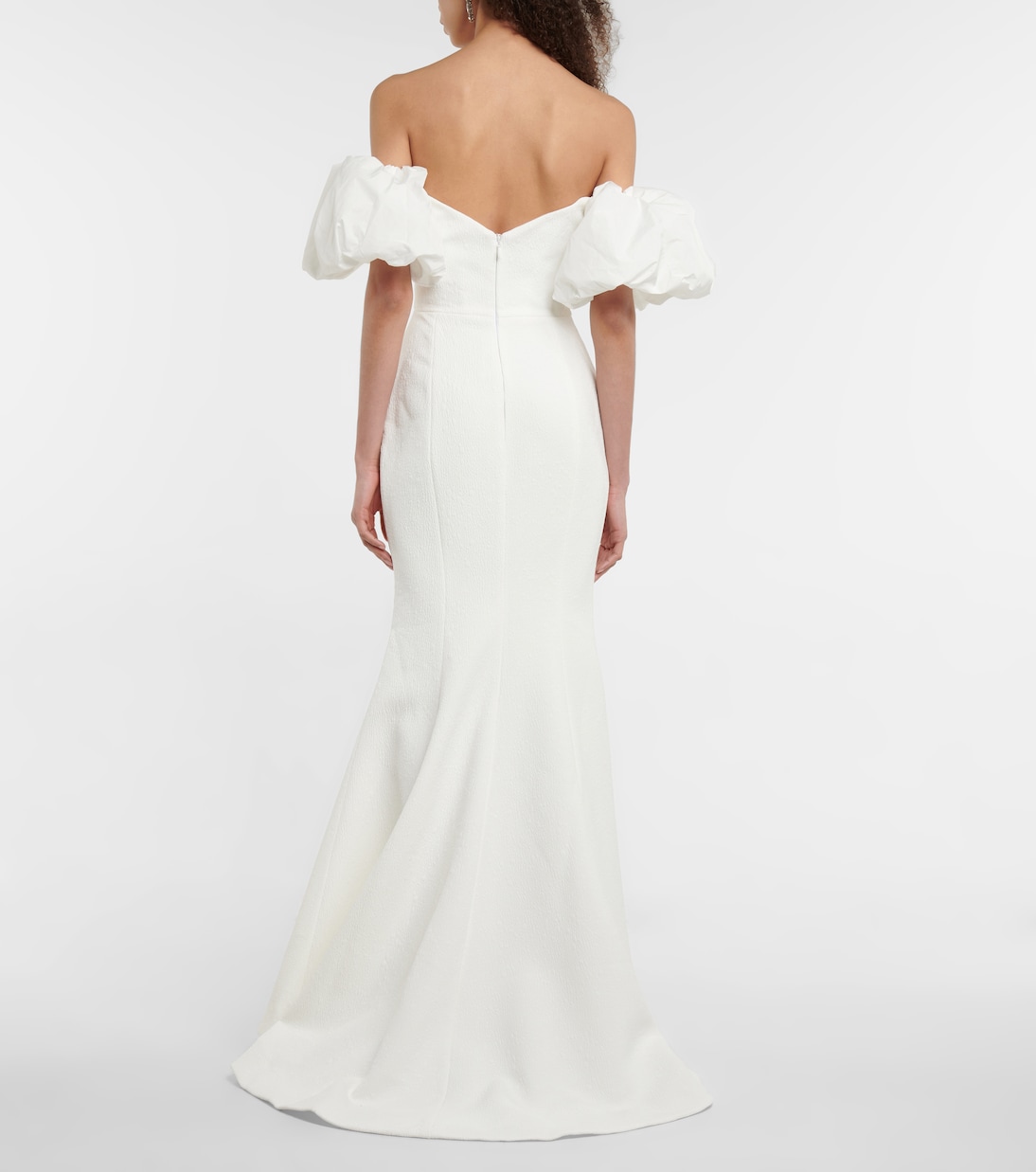 Bridal Robe Genevieve aus Crêpe | Rebecca Vallance