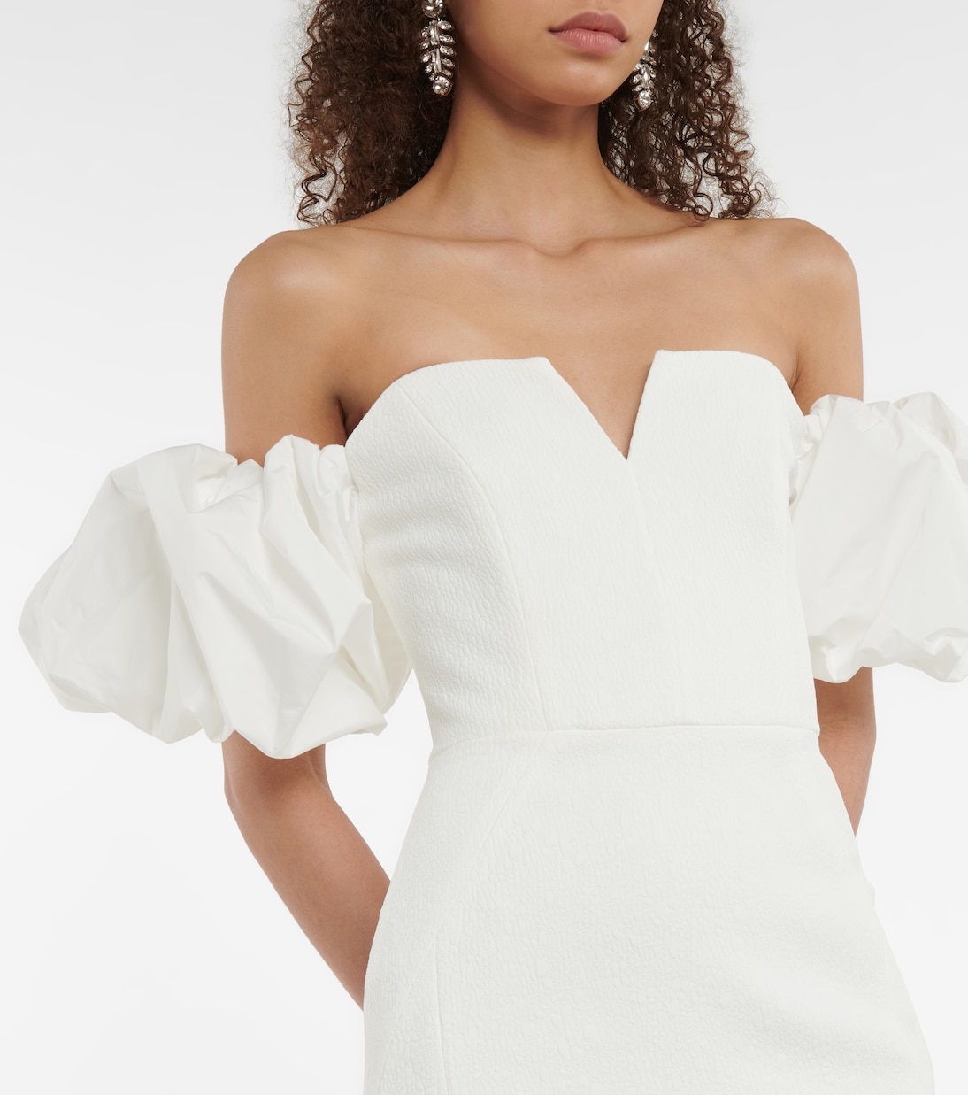 Bridal Robe Genevieve aus Crêpe | Rebecca Vallance