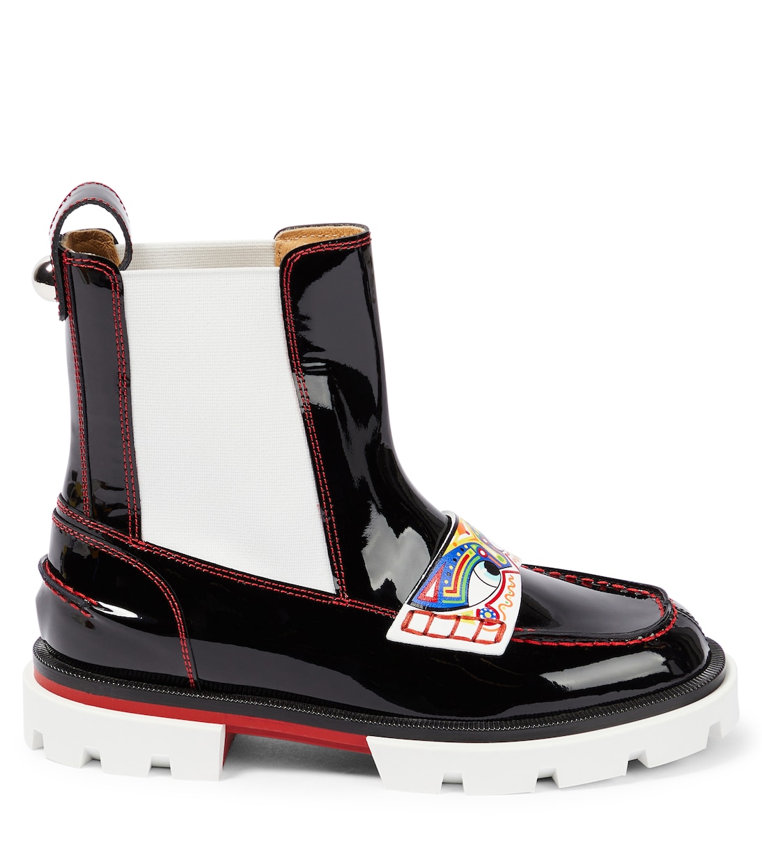 Stivaletti Poupetoboot in vernice | Christian Louboutin Kids