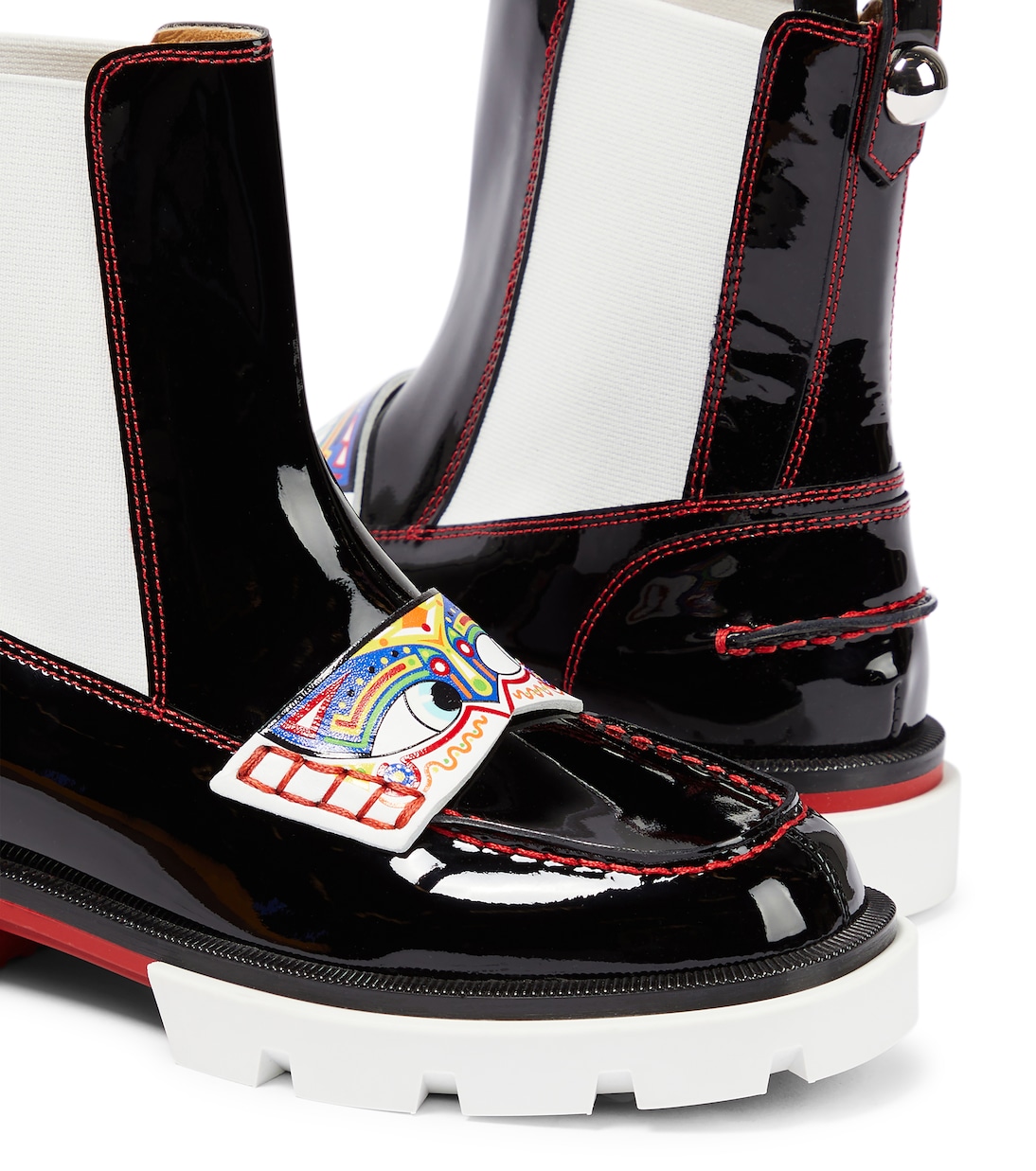 Stivaletti Poupetoboot in vernice | Christian Louboutin Kids