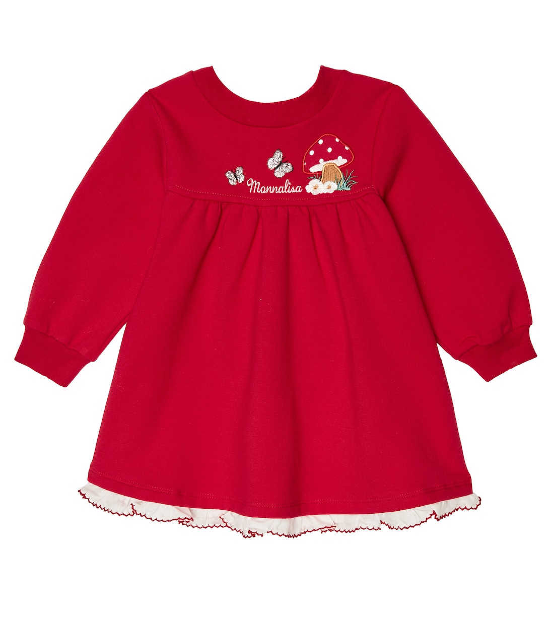 Bébé – Robe brodée en coton | Monnalisa