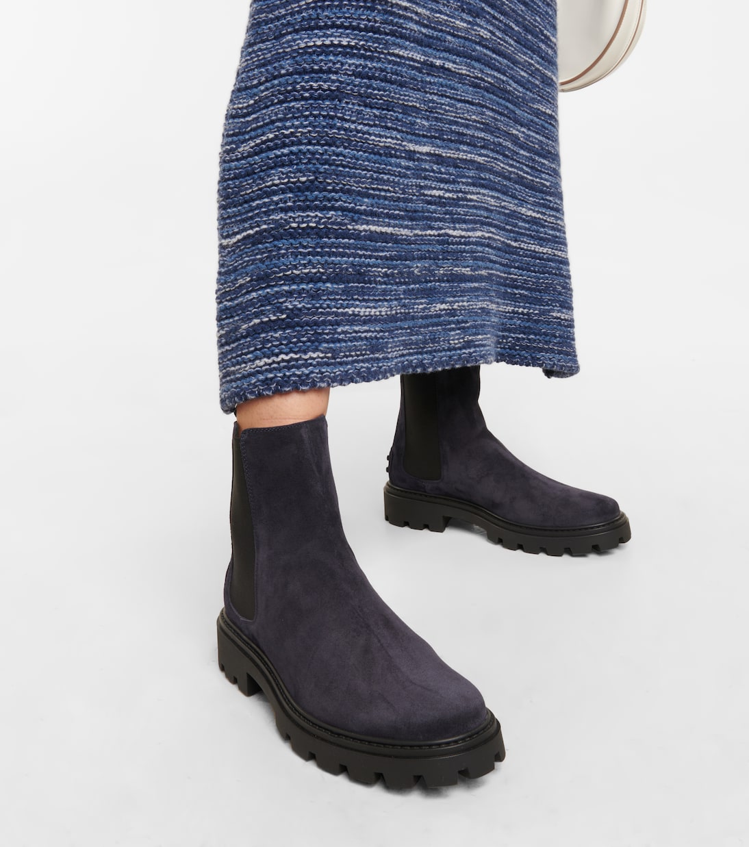 Bottines Chelsea en daim | Tod's