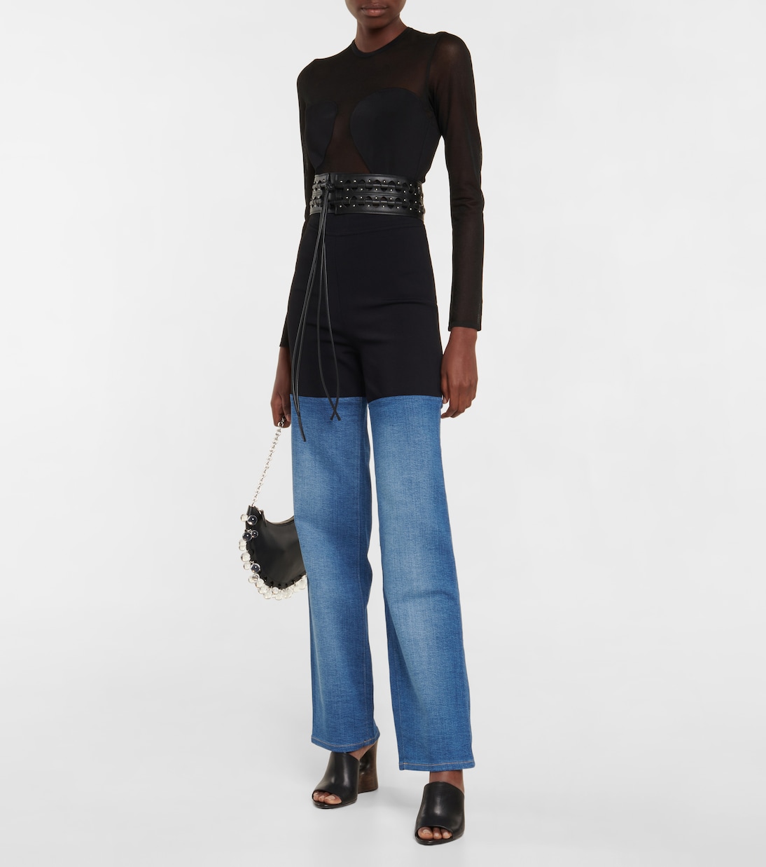 Pantaloni in jersey e denim | Alaïa