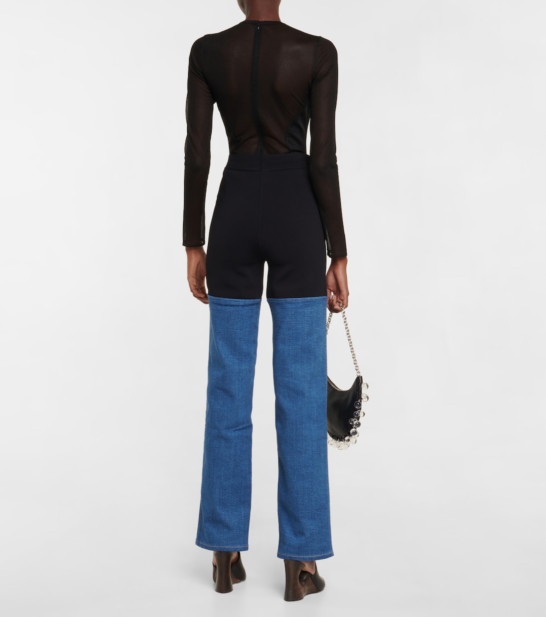 Pantaloni in jersey e denim | Alaïa