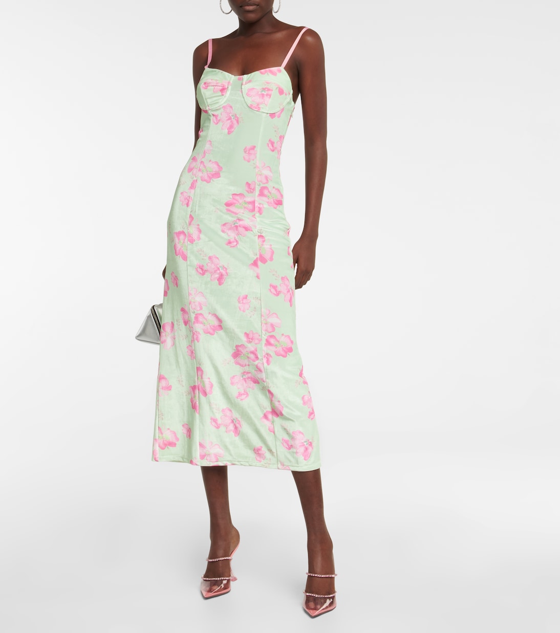 Midikleid Sima aus Seide | LoveShackFancy