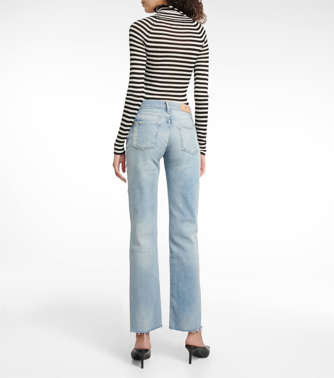 Jeans regular Ellie a vita media | 7 For All Mankind