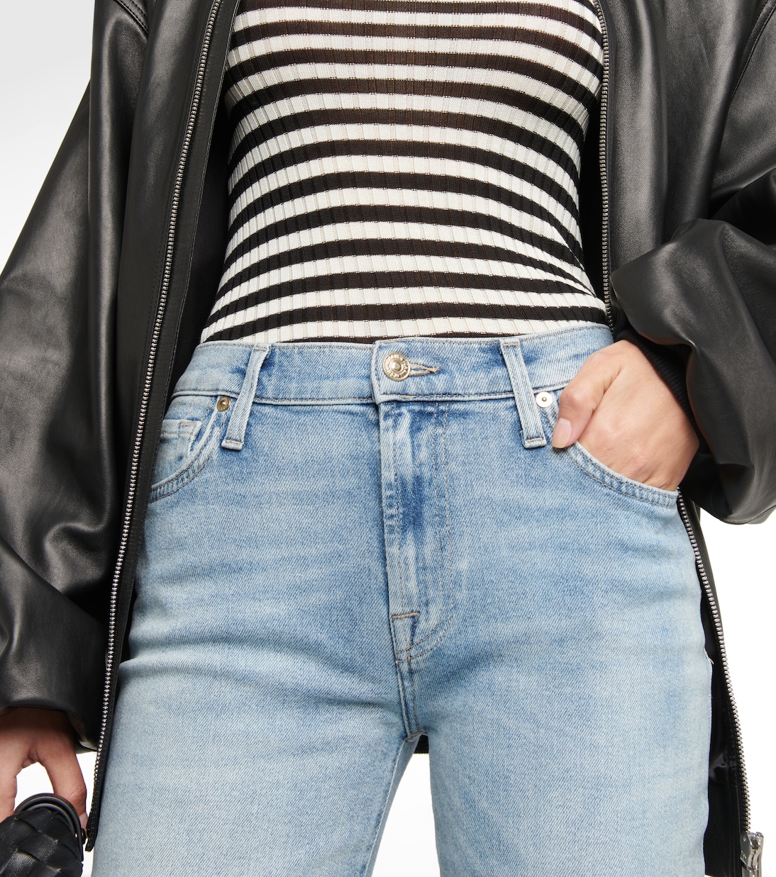 Jeans regular Ellie a vita media | 7 For All Mankind