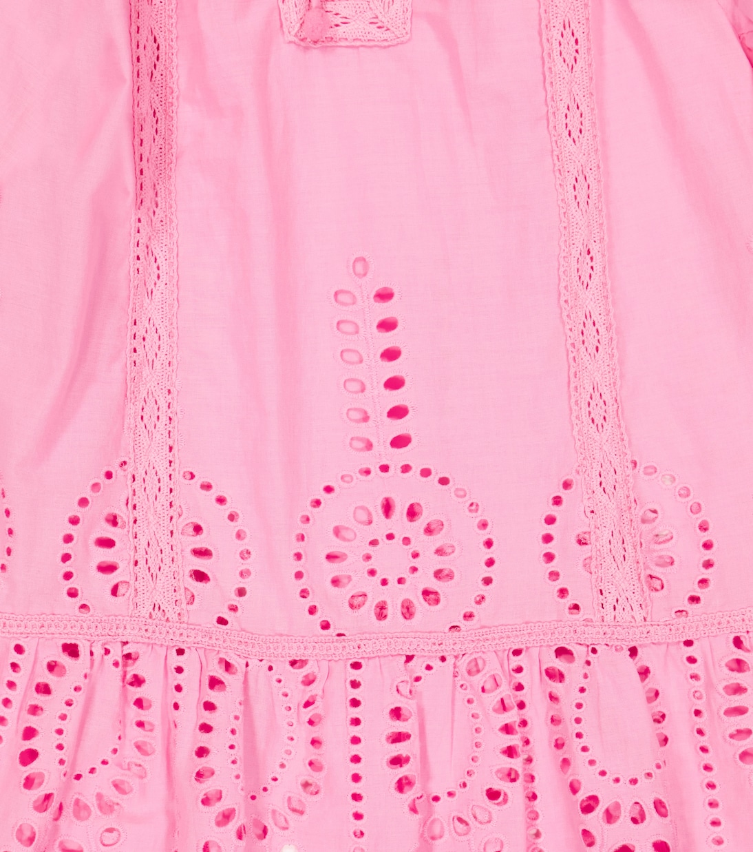 Baby Ashley embroidered cotton minidress | Melissa Odabash Kids