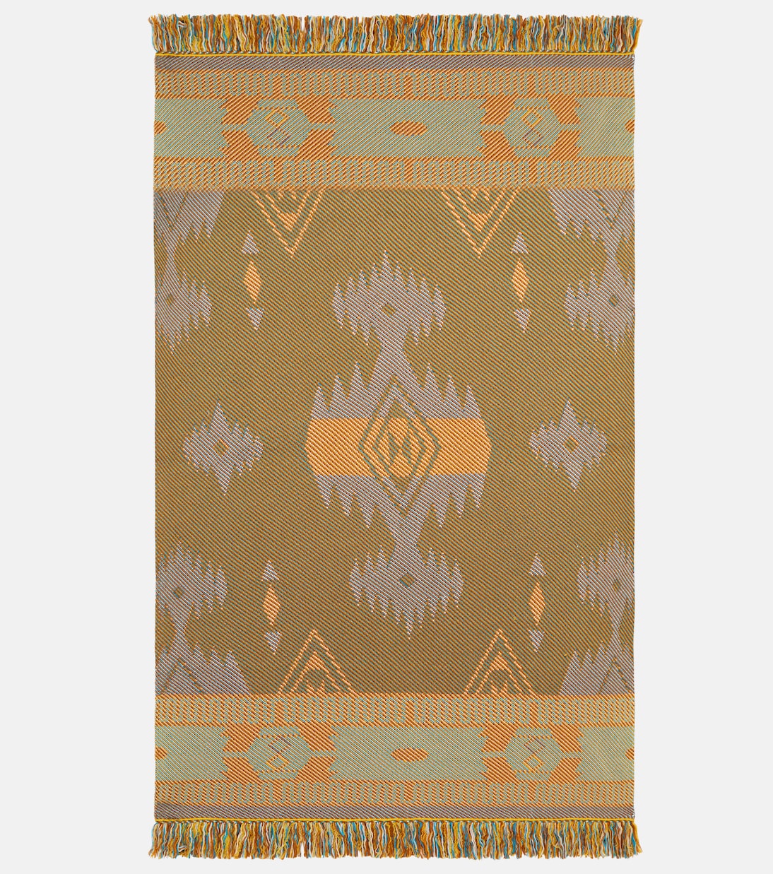 Icon jacquard wool throw | Alanui