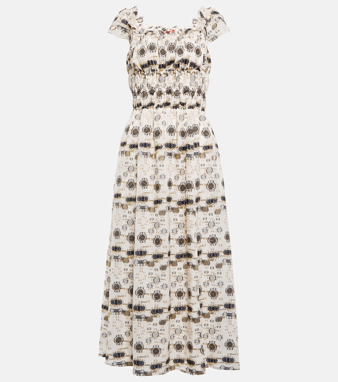 Silk-blend midi dress | Altuzarra