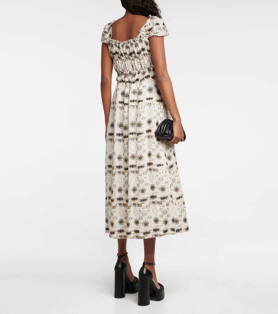 Silk-blend midi dress | Altuzarra