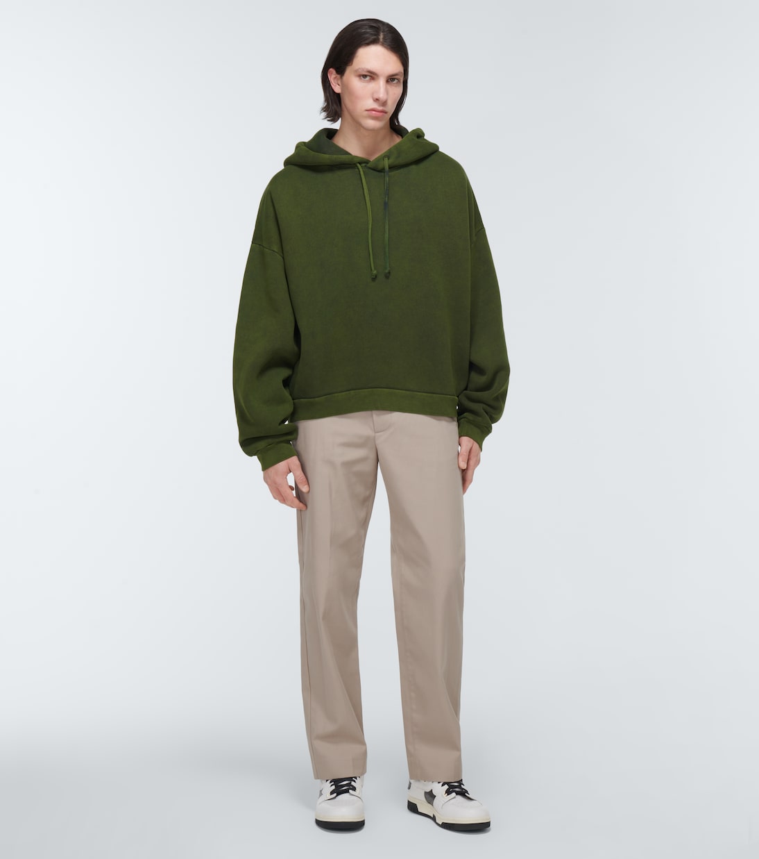 Felpa in cotone con cappuccio | Acne Studios