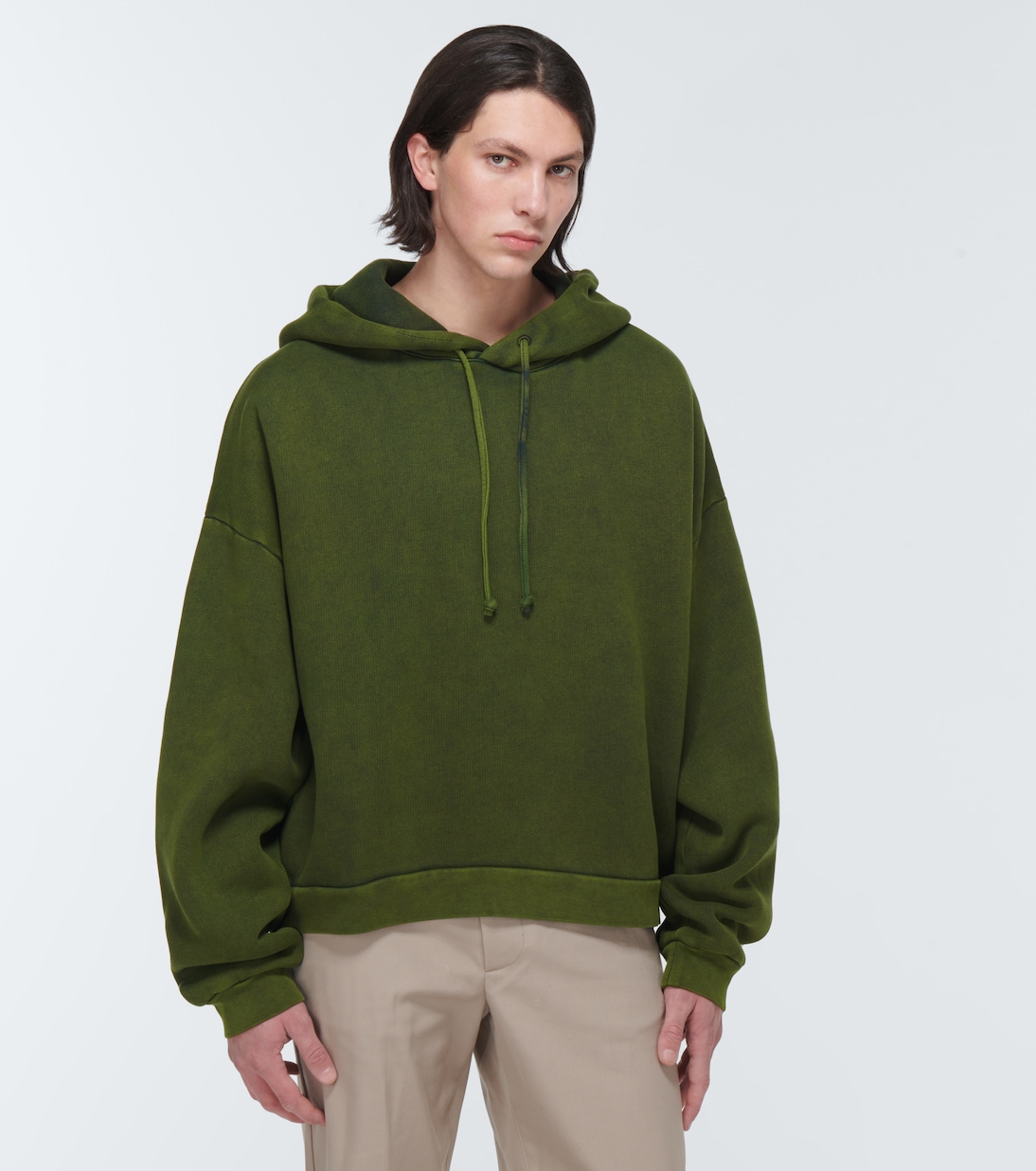 Felpa in cotone con cappuccio | Acne Studios