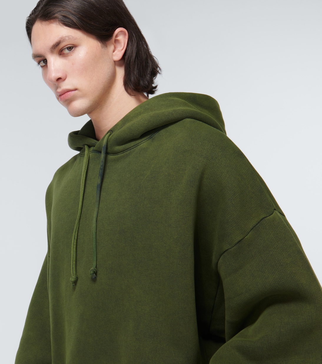 Felpa in cotone con cappuccio | Acne Studios