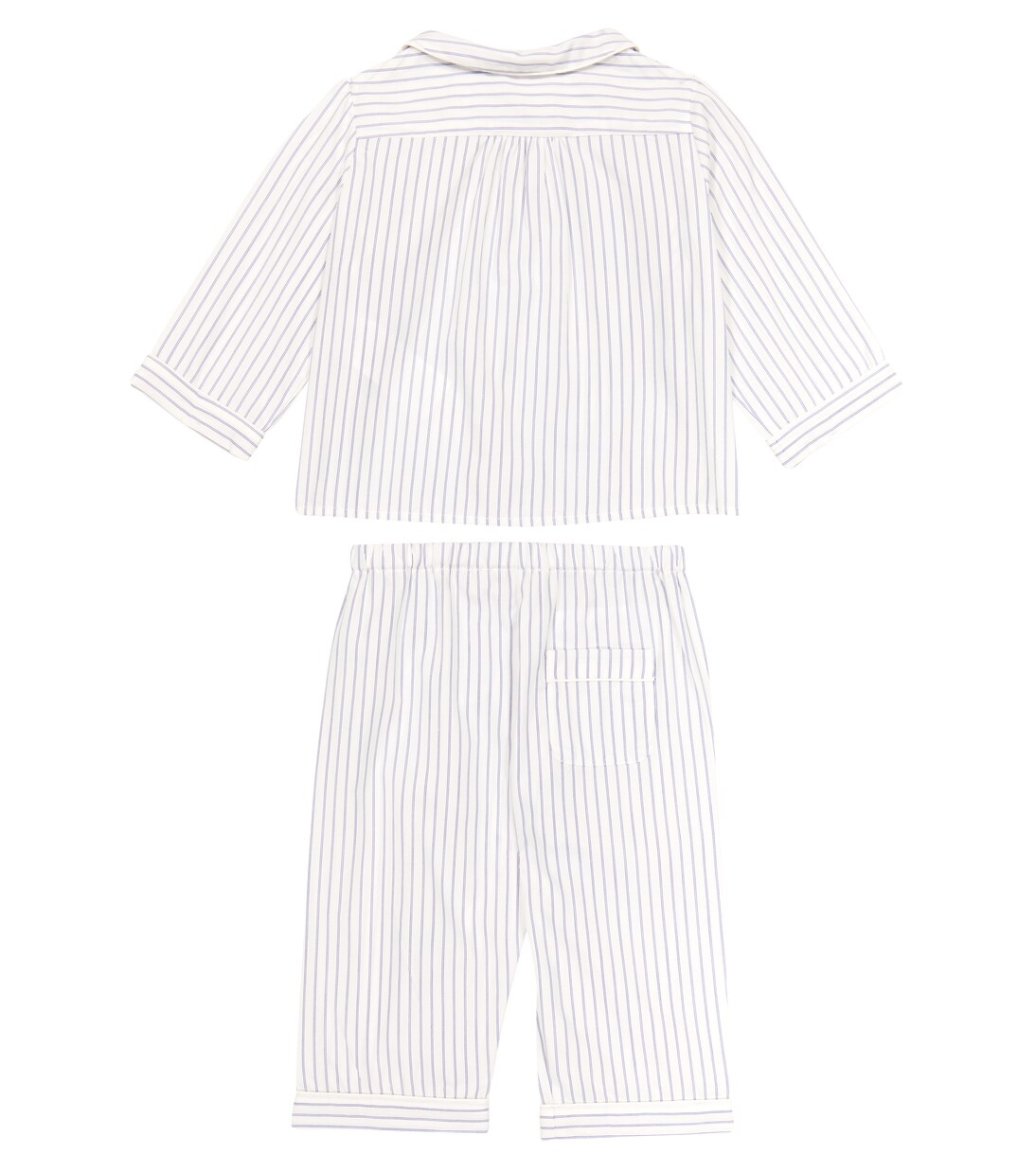 Baby Badinerie striped cotton pajamas | Bonpoint