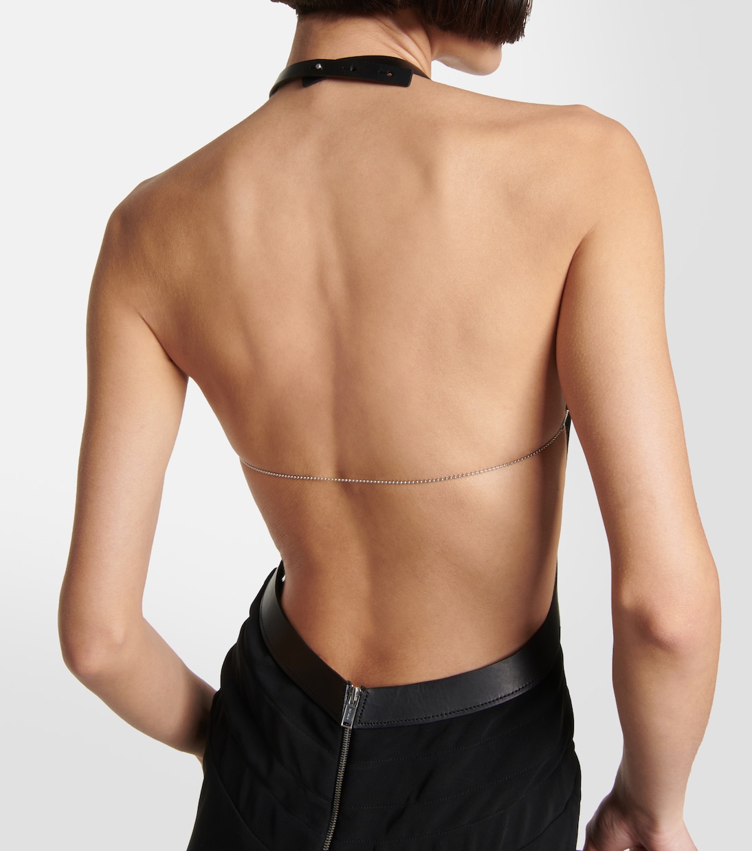 Robe mit Leder | Dion Lee