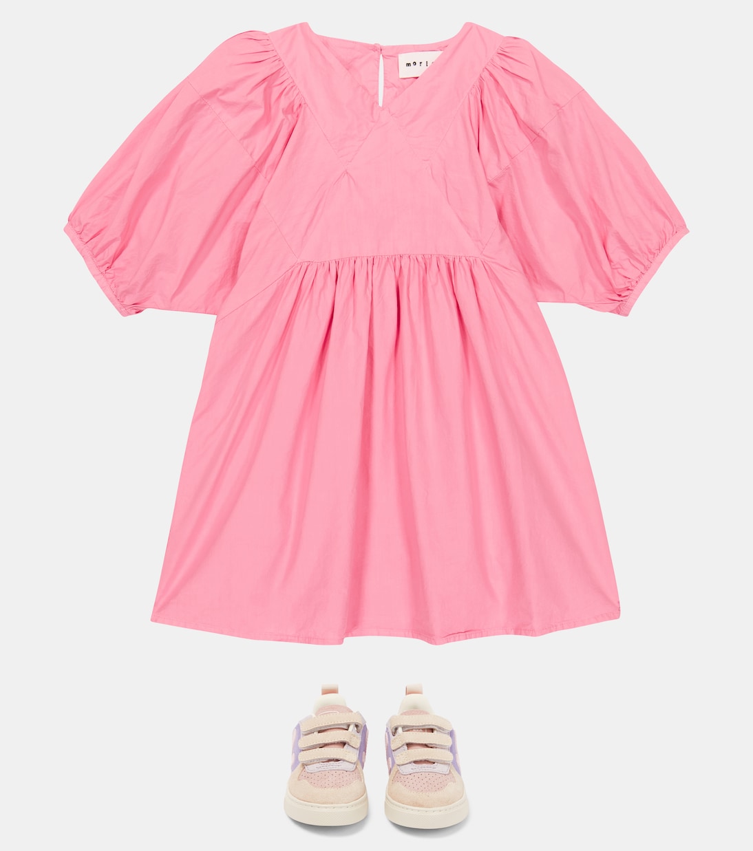 Bedrucktes Kleid aus Baumwolle | Morley