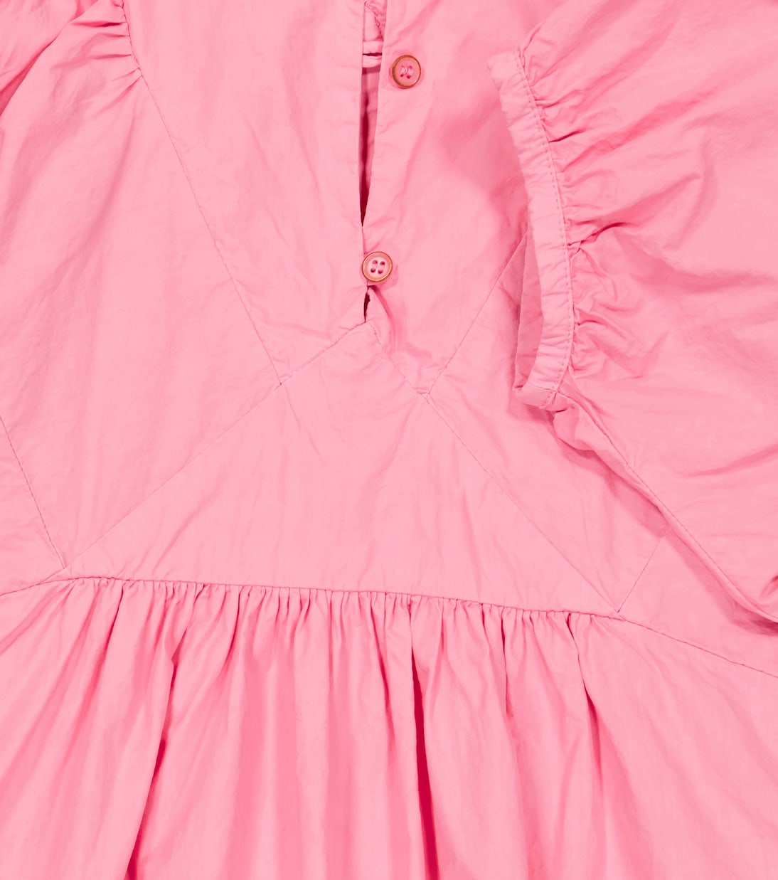 Bedrucktes Kleid aus Baumwolle | Morley