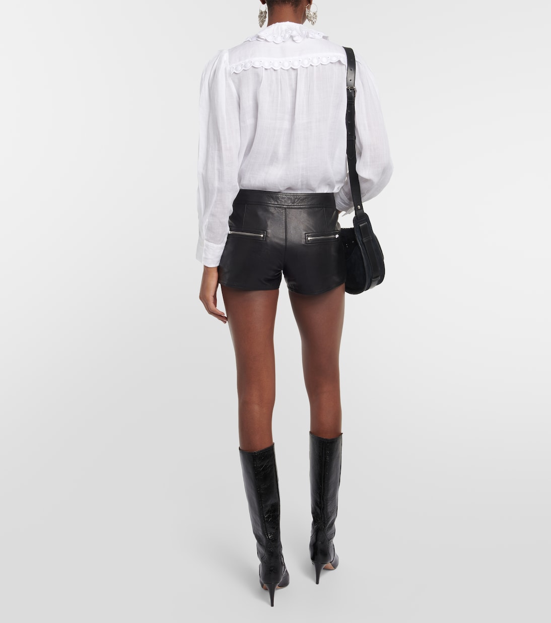 Shorts cargo Coria in pelle | Isabel Marant