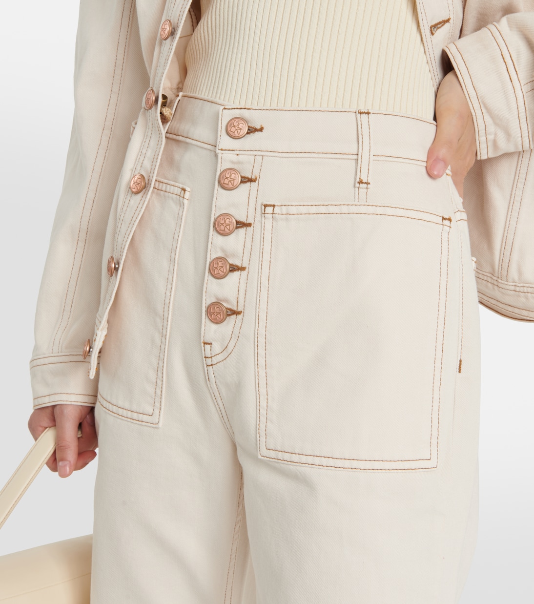 High-Rise Flared Jeans Lou | Ulla Johnson