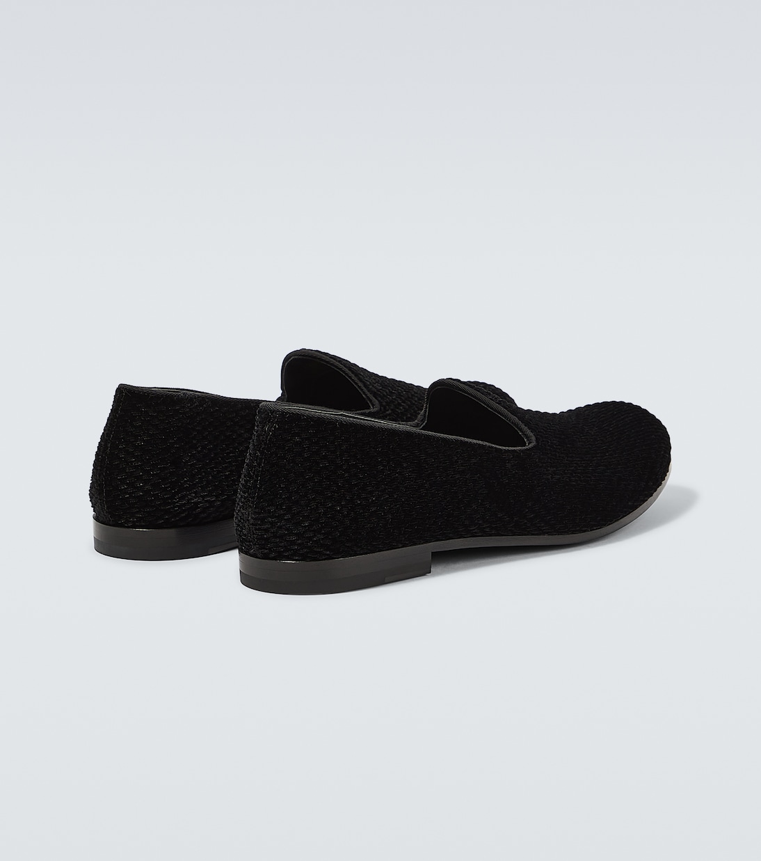 Slip-Ons aus Samt | Giorgio Armani
