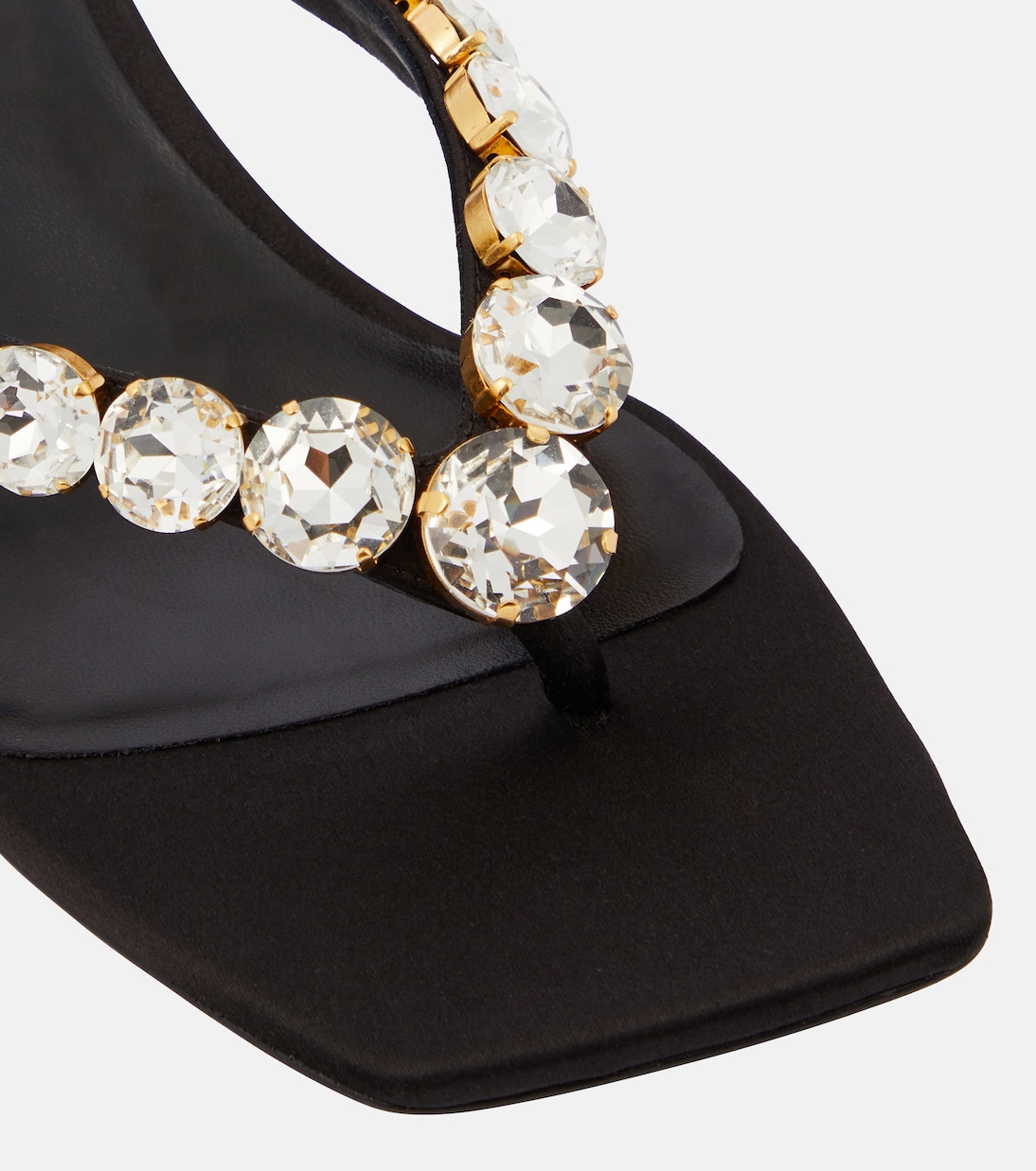 Sandali infradito High Summer in raso | Versace