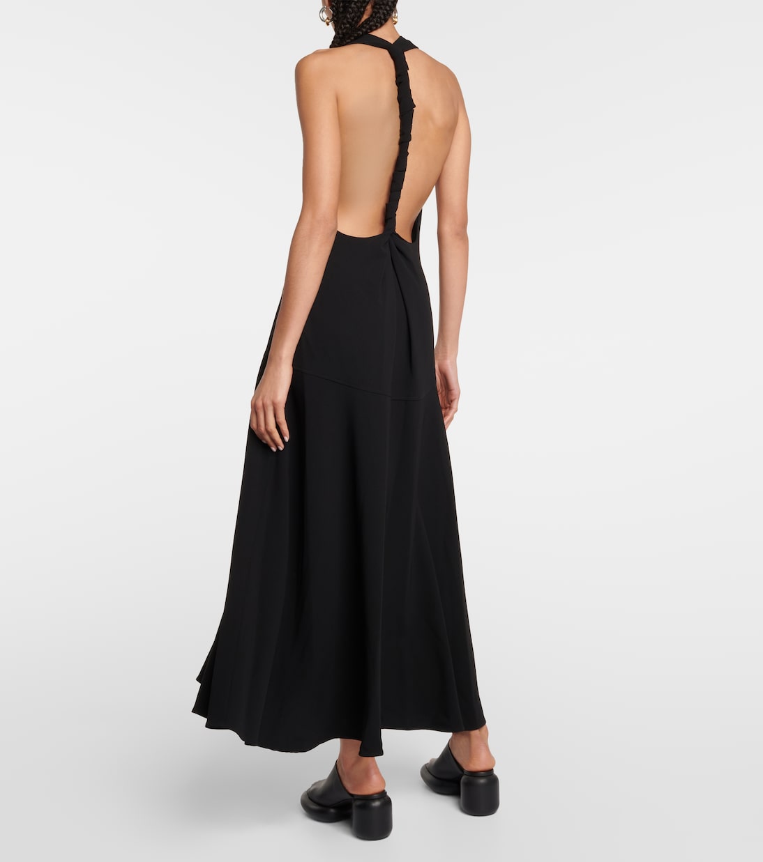 Vestido de fiesta con cuello halter | Proenza Schouler
