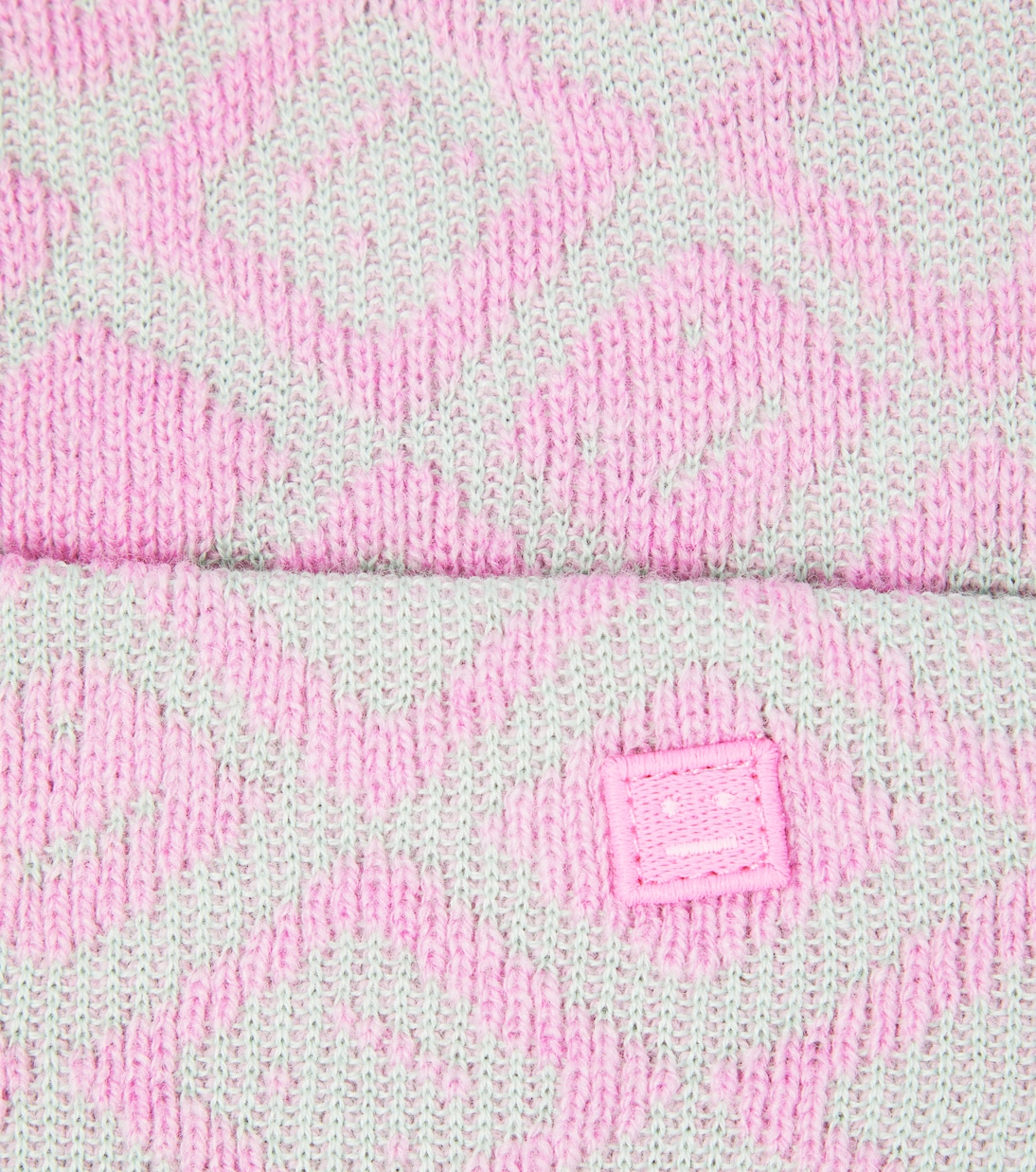 Berretto in jacquard di cotone e lana | Acne Studios Kids