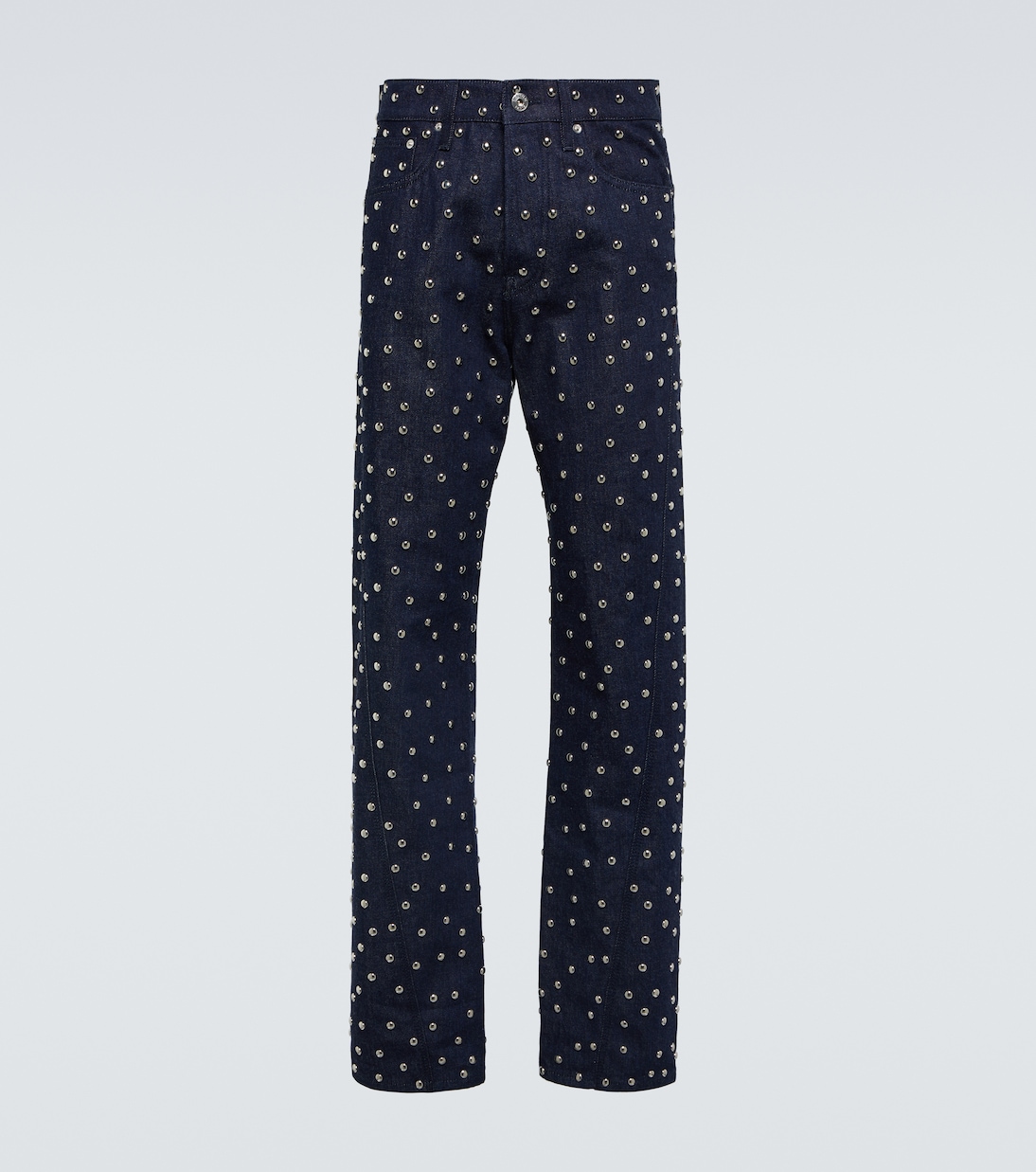 Jeans regular con borchie | Lanvin