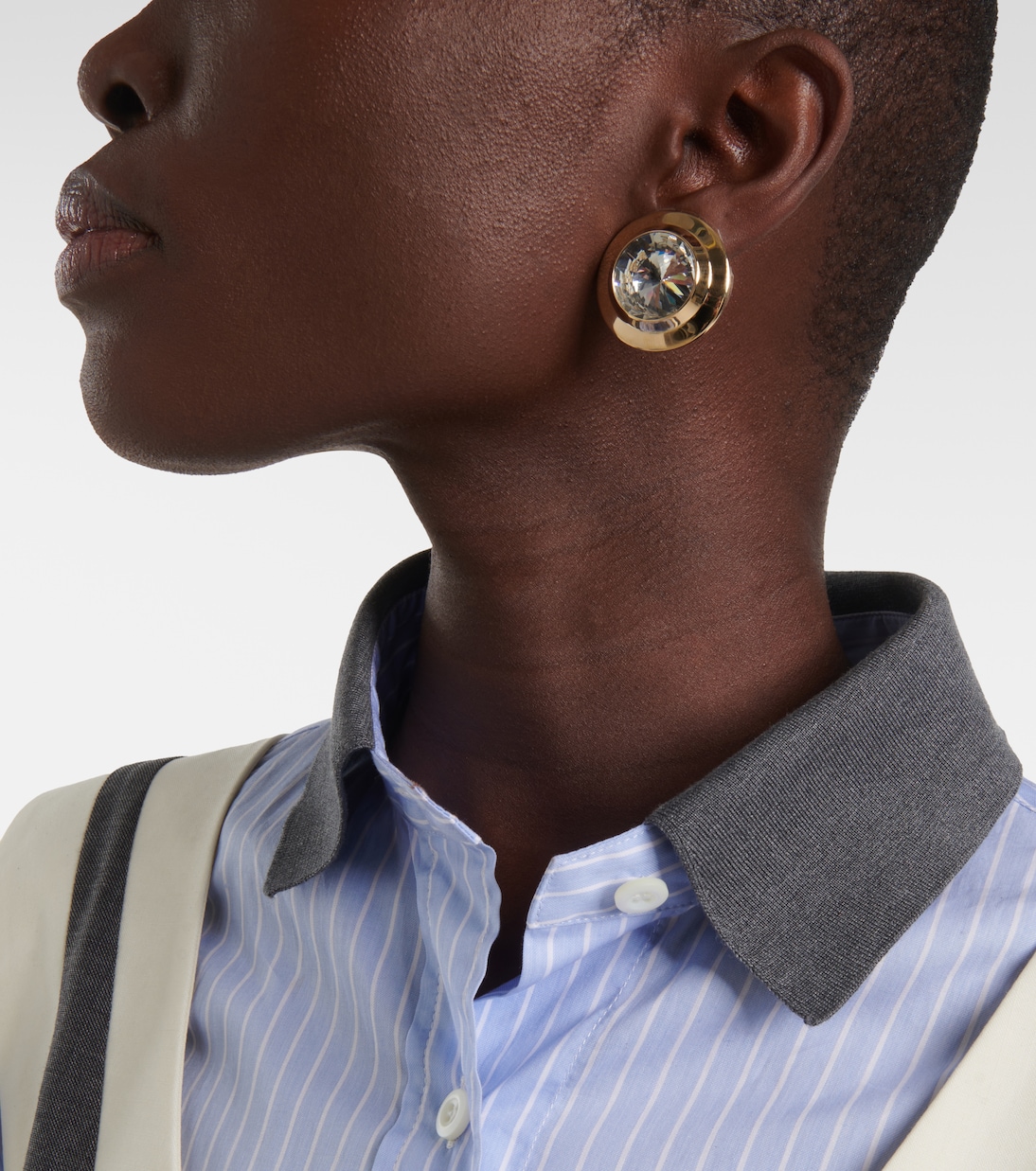 Boucles d’oreilles à cristaux | Miu Miu