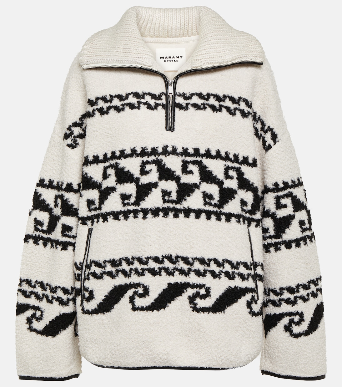 Jersey Marner de forro polar estampado | Marant Etoile