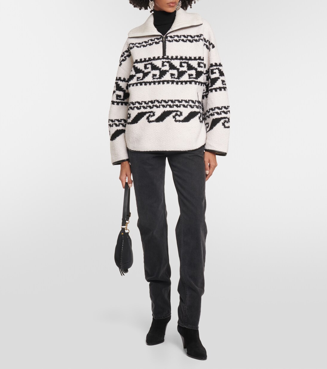 Jersey Marner de forro polar estampado | Marant Etoile