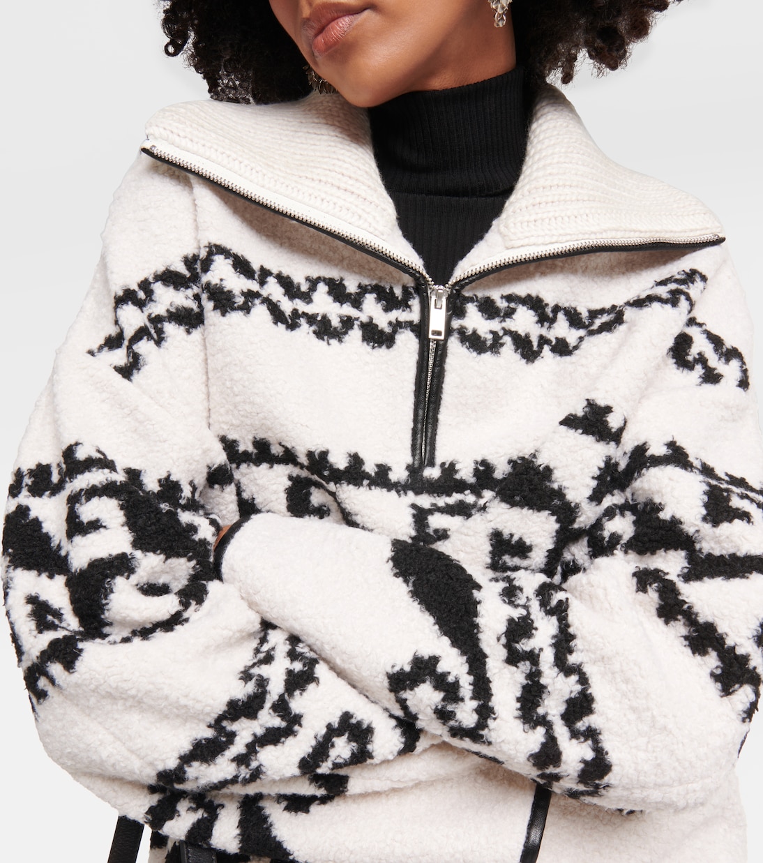 Jersey Marner de forro polar estampado | Marant Etoile