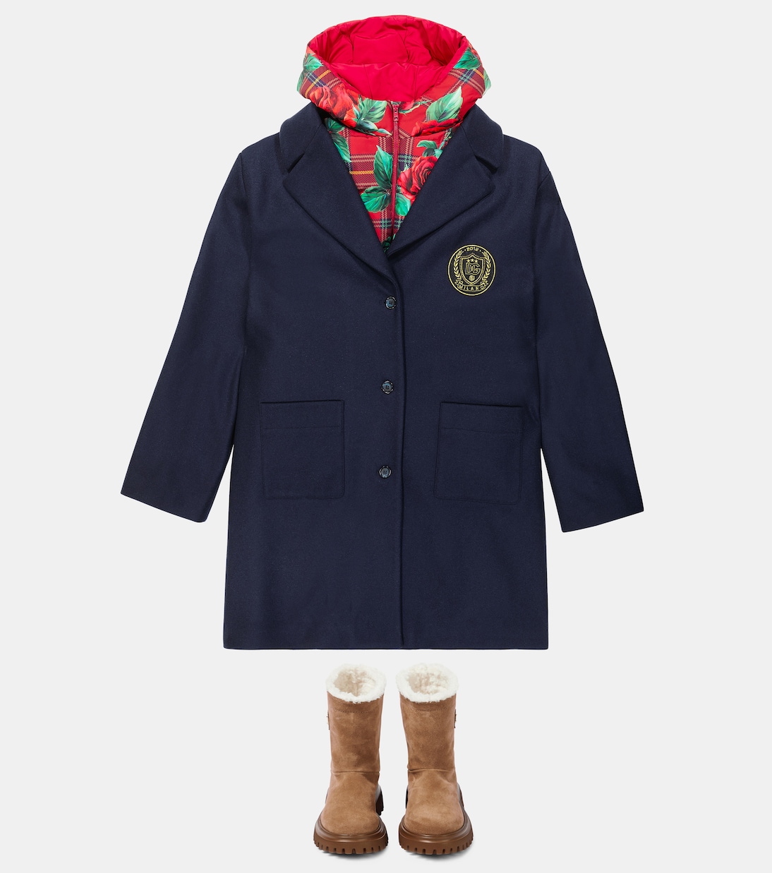 Stivaletti in suede | Dolce&Gabbana Kids