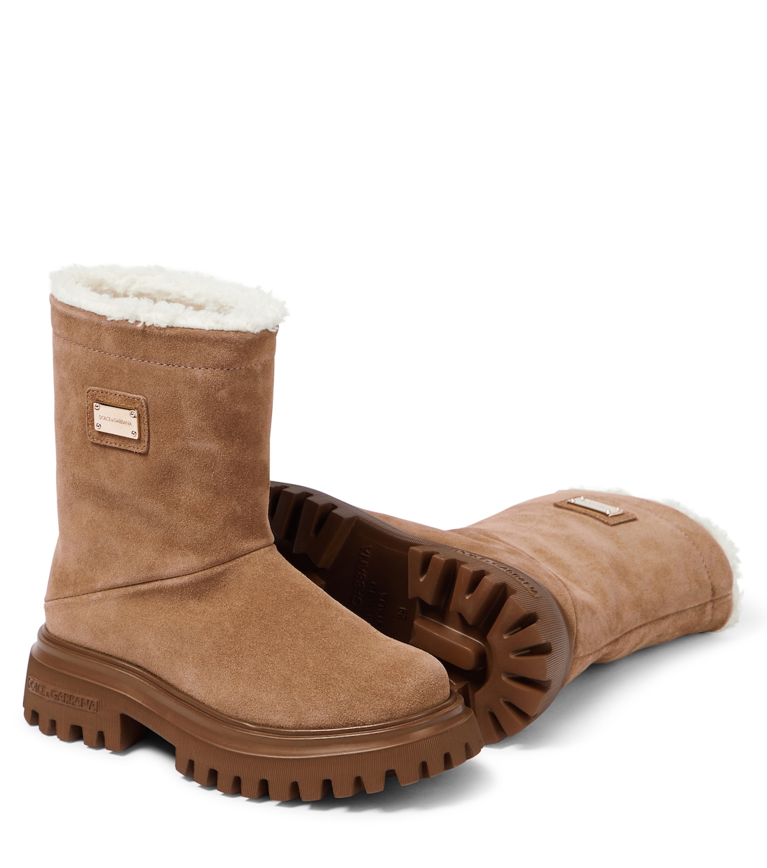 Stivaletti in suede | Dolce&Gabbana Kids