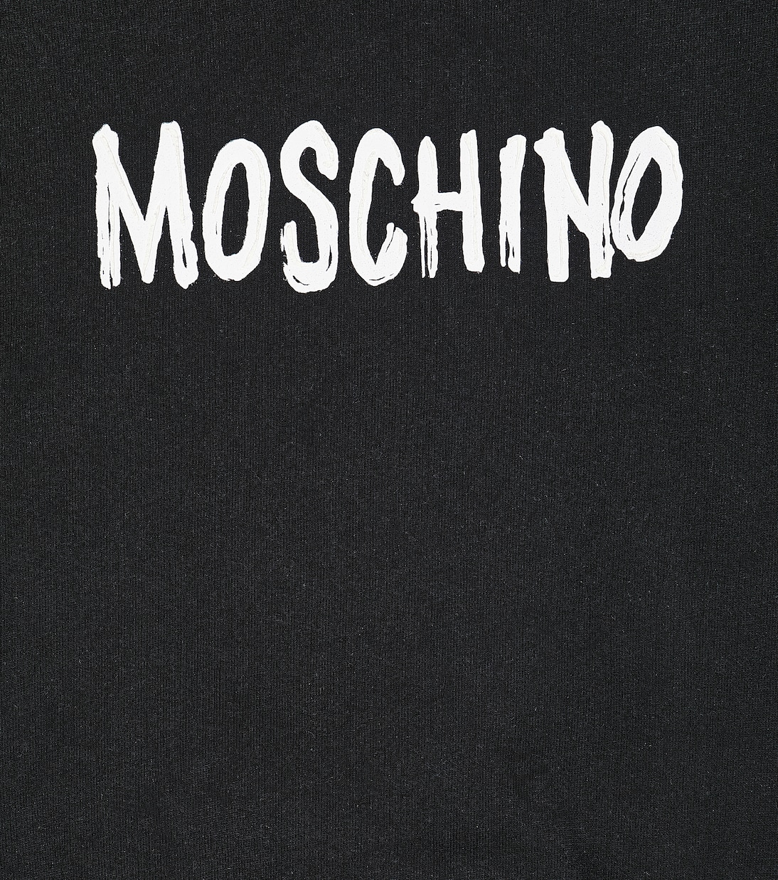 Felpa in misto cotone con logo | Moschino Kids
