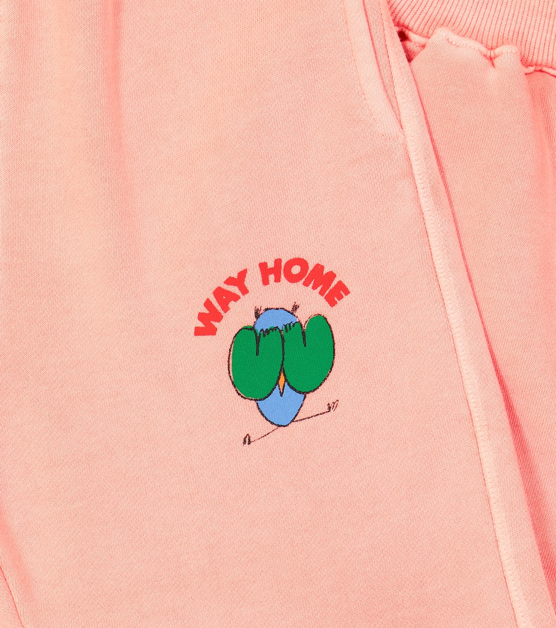Printed cotton jersey sweatpants | Jellymallow