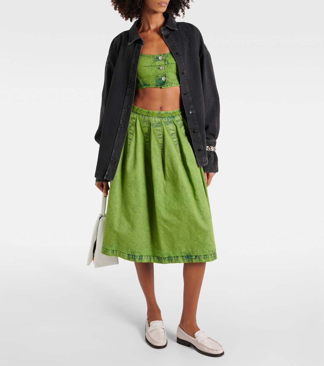 Mocassini in pelle intrecciata | Marni
