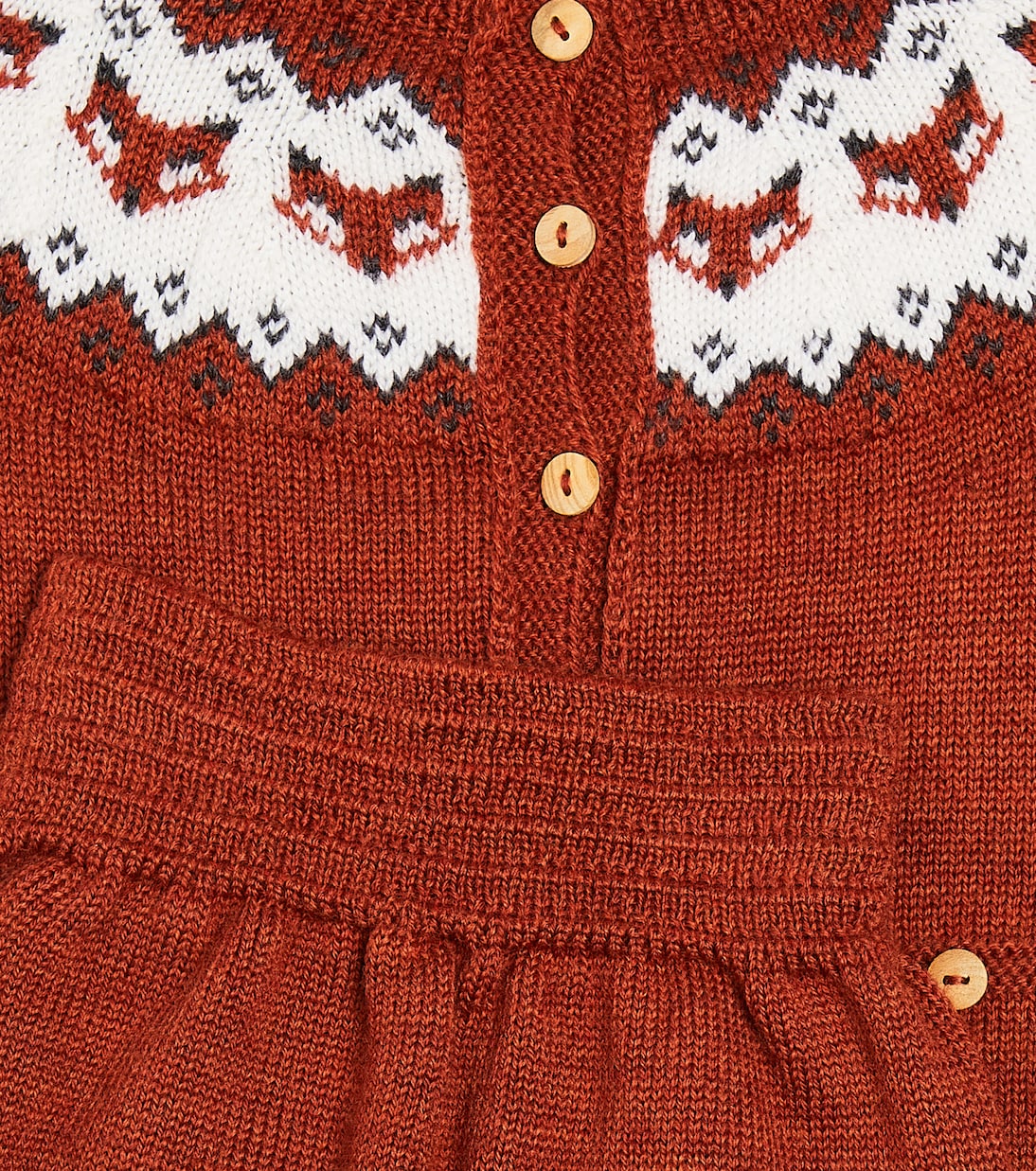 Baby set of wool jacket and pants | La Coqueta