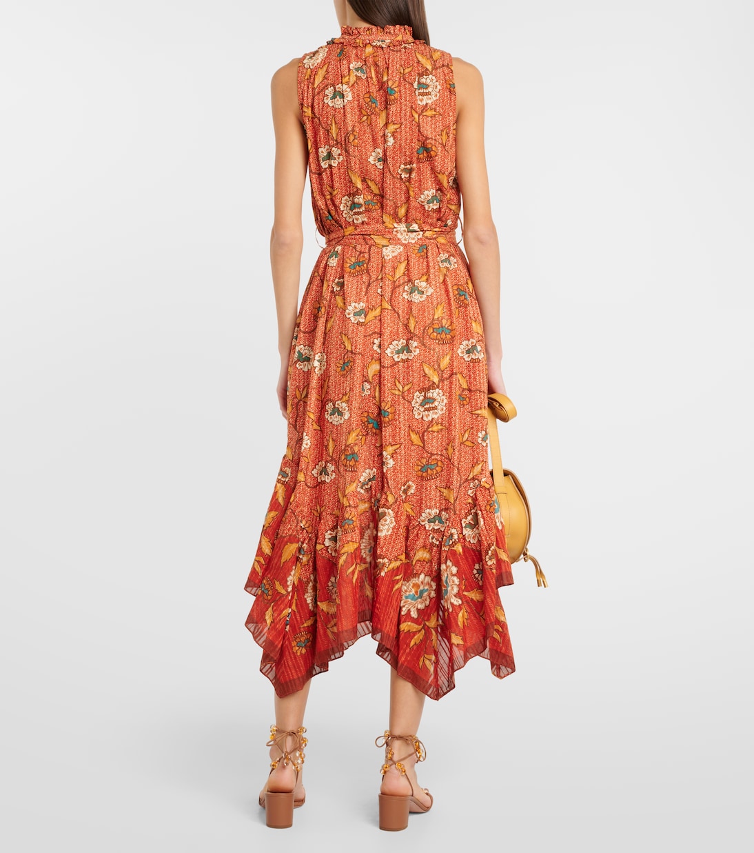 Beverly floral cotton-blend midi dress | Ulla Johnson