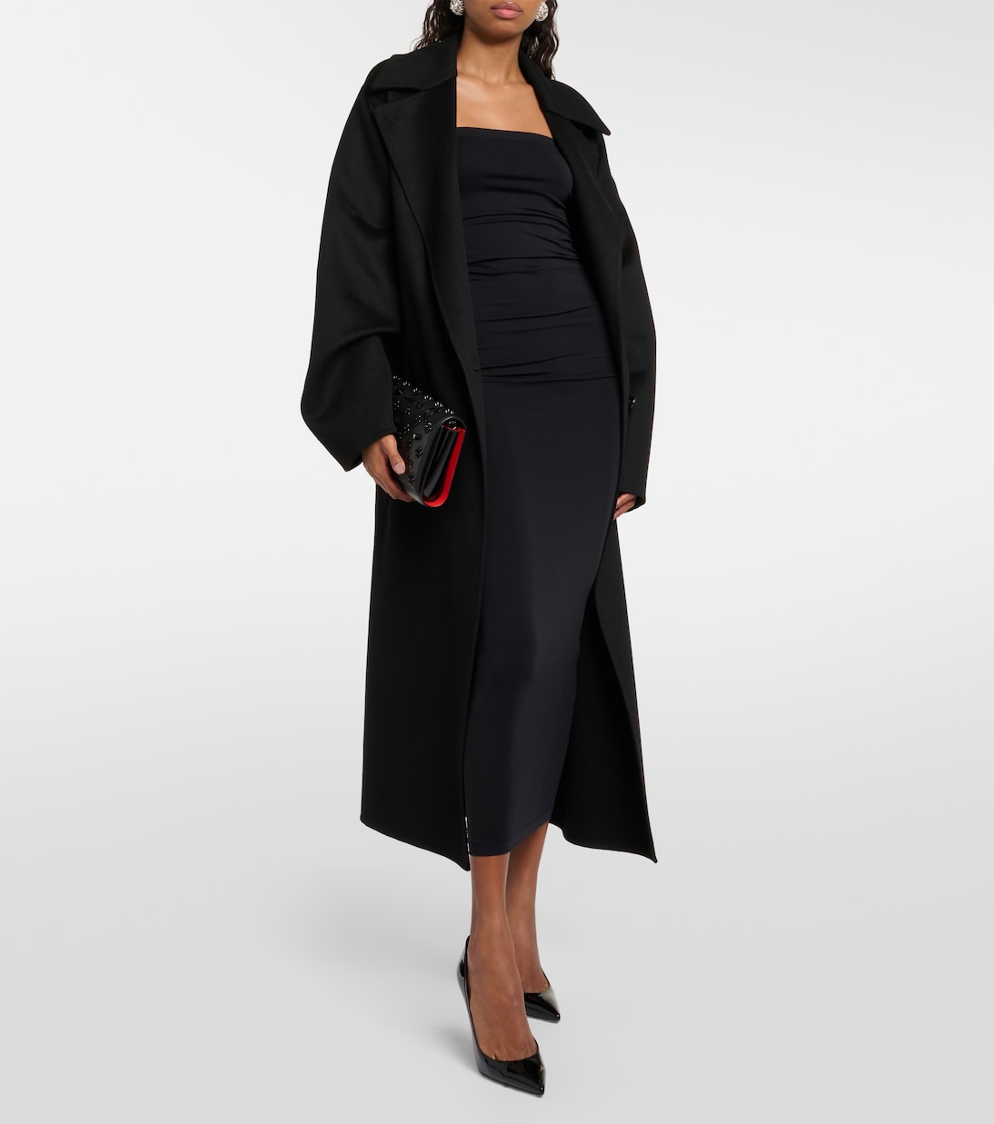Fatal strapless jersey maxi dress | Wolford